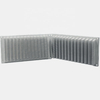 Aluminum Extrusion Extruded Heat Sink for Efficient Cooling Electronic PCB LED Copper Aluminum Heat Sink Gray Car Heat Sink Profile