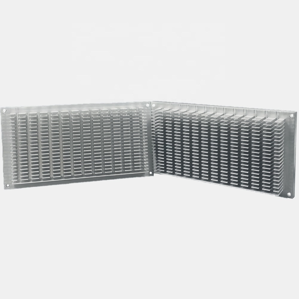 Aluminum Extrusion Extruded Heat Sink for Efficient Cooling Electronic PCB LED Copper Aluminum Heat Sink Gray Car Heat Sink Profile