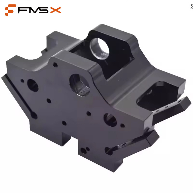 Customized Hardware Precision Electronics CNC Lathe Turning Milling Aluminum Alloy Black Anodized Surface Treatment 