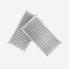 Aluminum Extrusion Extruded Heat Sink for Efficient Cooling Electronic PCB LED Copper Aluminum Heat Sink Gray Car Heat Sink Profile