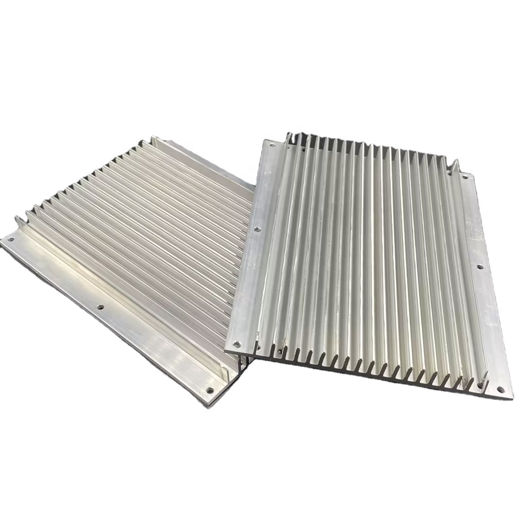 Aluminum Extrusion Extruded Heat Sink for Efficient Cooling Electronic PCB LED Copper Aluminum Heat Sink Gray Car Heat Sink Profile